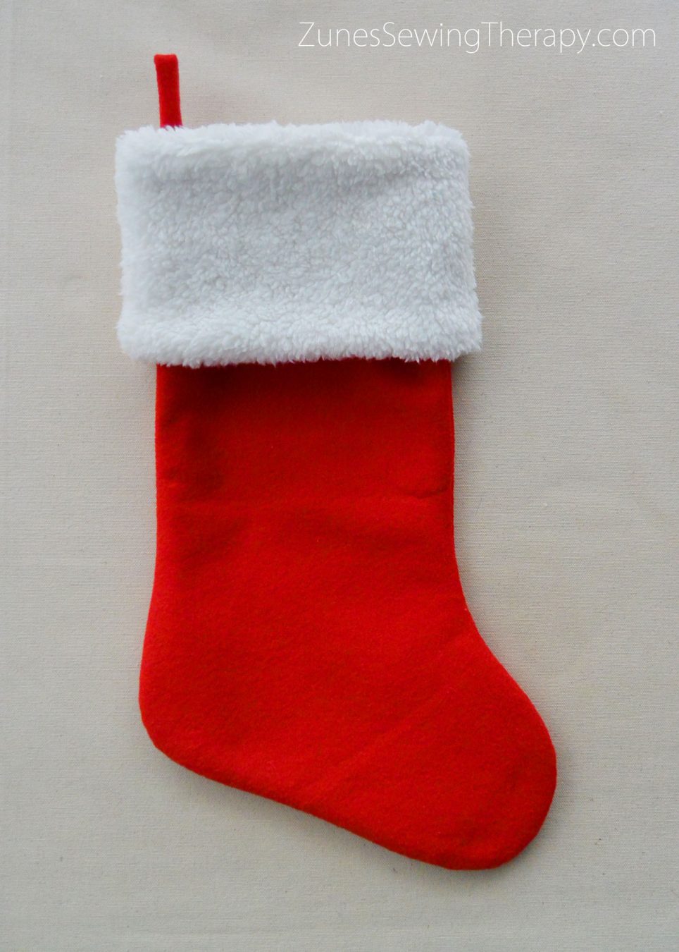 DIY Christmas Stocking with Free Pattern – Zune's Sewing Therapy
